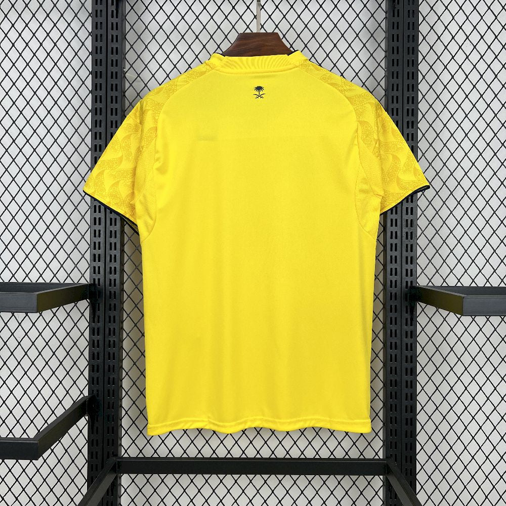 Camisa Al-Nassr Home 2025/26 Amarelo - Modelo Torcedor
