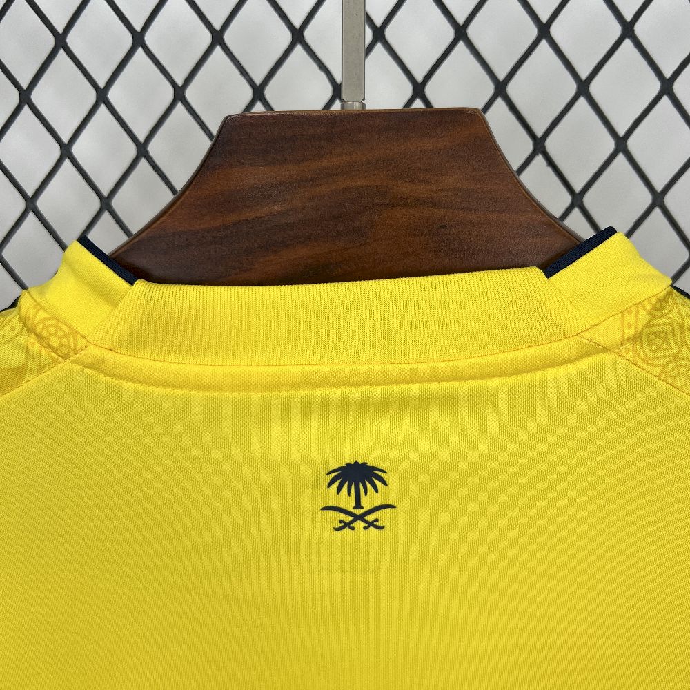Camisa Al-Nassr Home 2025/26 Amarelo - Modelo Torcedor
