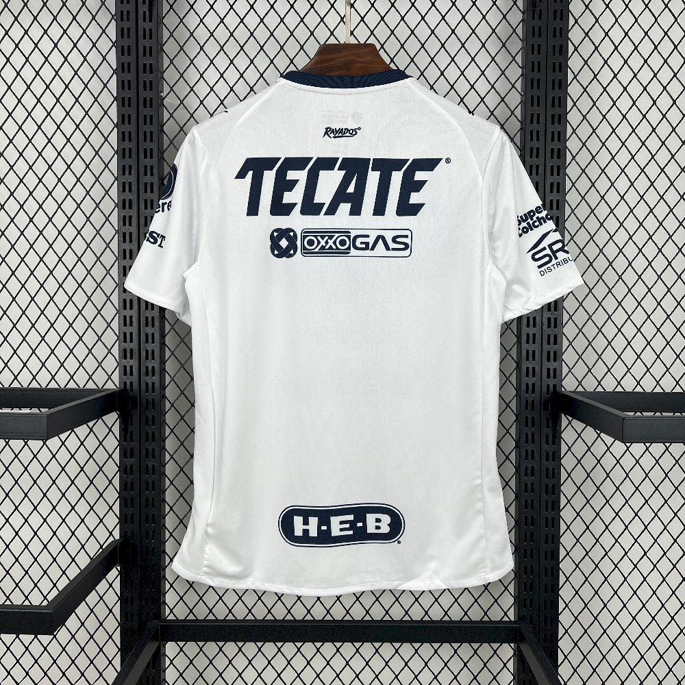 Camisa Monterrey Away 2025/26 Branca - Versão Torcedor