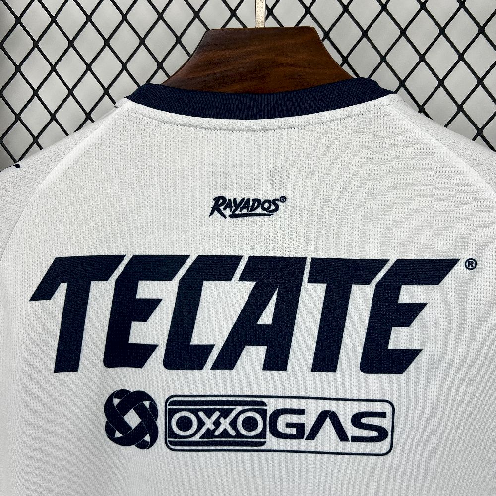 Camisa Monterrey Away 2025/26 Branca - Versão Torcedor