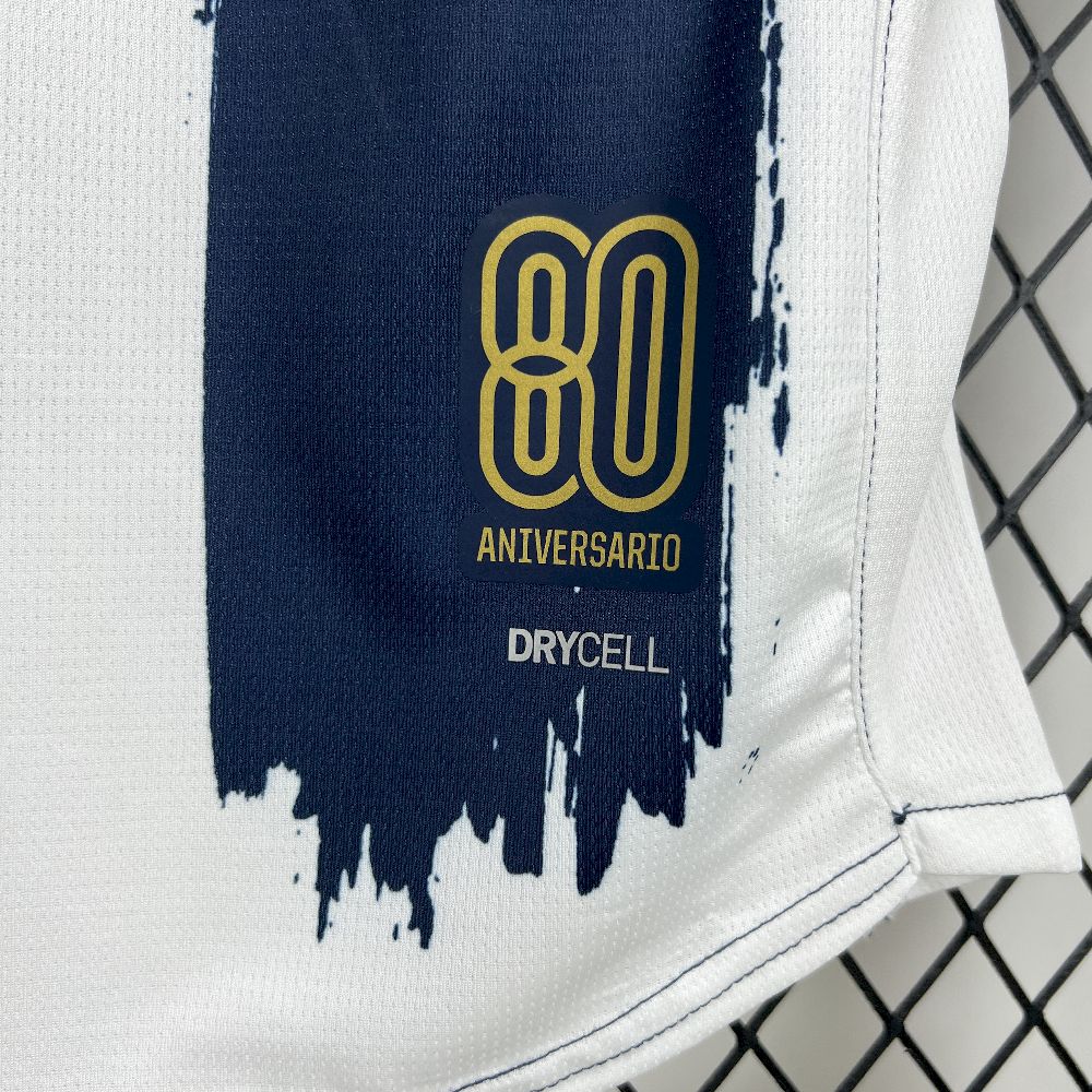 Camisa Monterrey Home 2025/26 Azul e Branca - Versão Torcedor