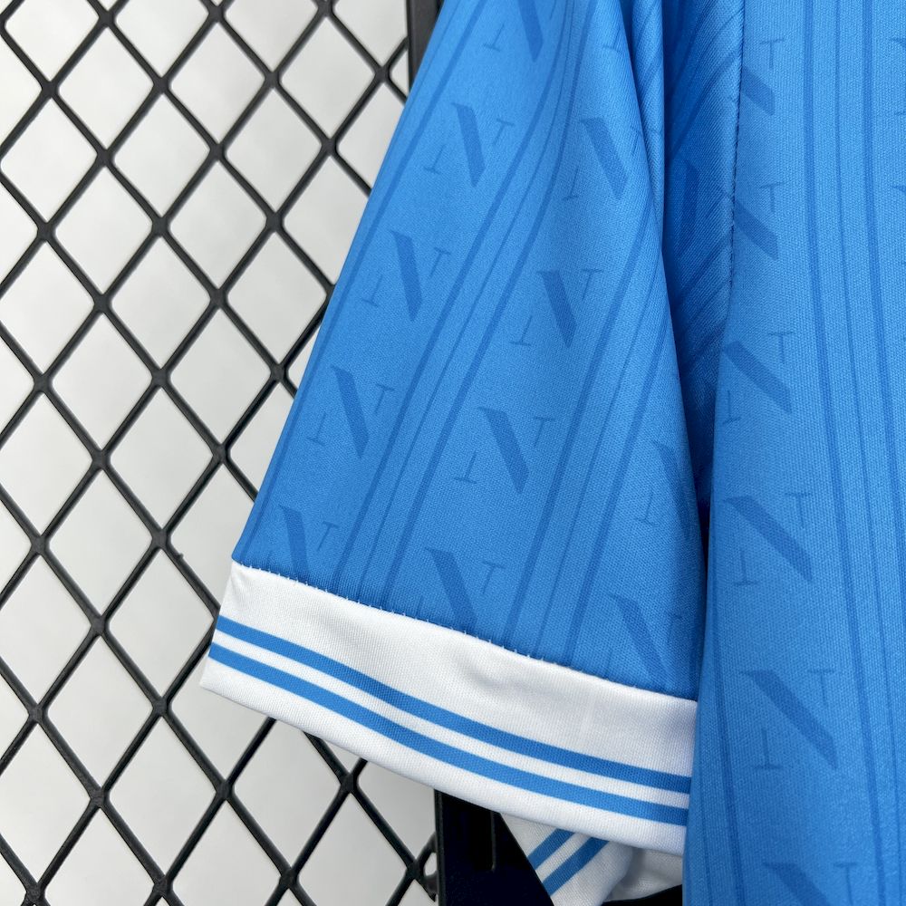 Camisa Napoli Home 2025/26 Azul - Versão Torcedor