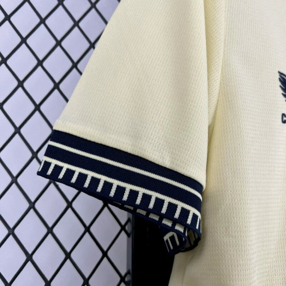 Camisa Everton Away 2025/26 Bege - Versão Torcedor