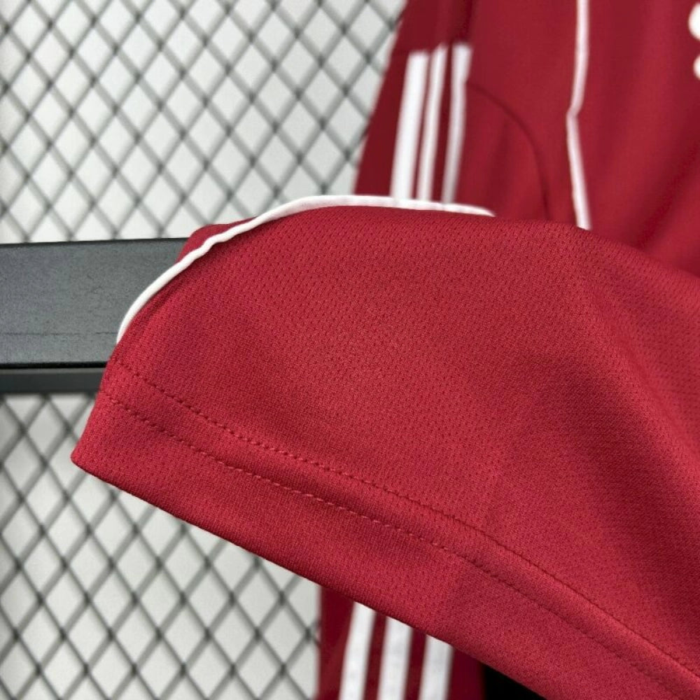 Camisa Liverpool Home 2025/26 Vermelha - Manga Longa