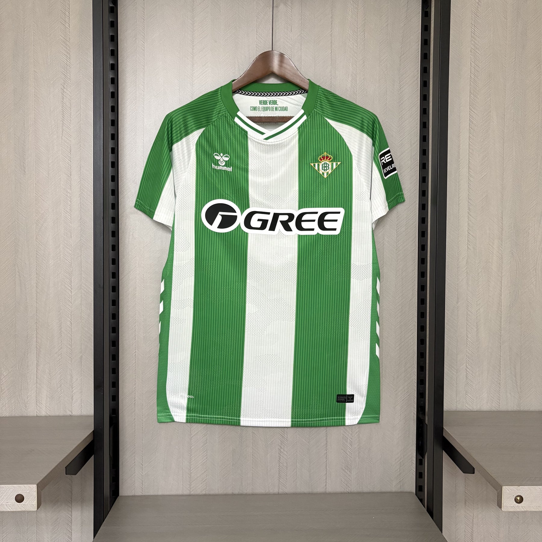Camisa Real Betis Home 2025/26 Verde e Branca - Versão Torcedor