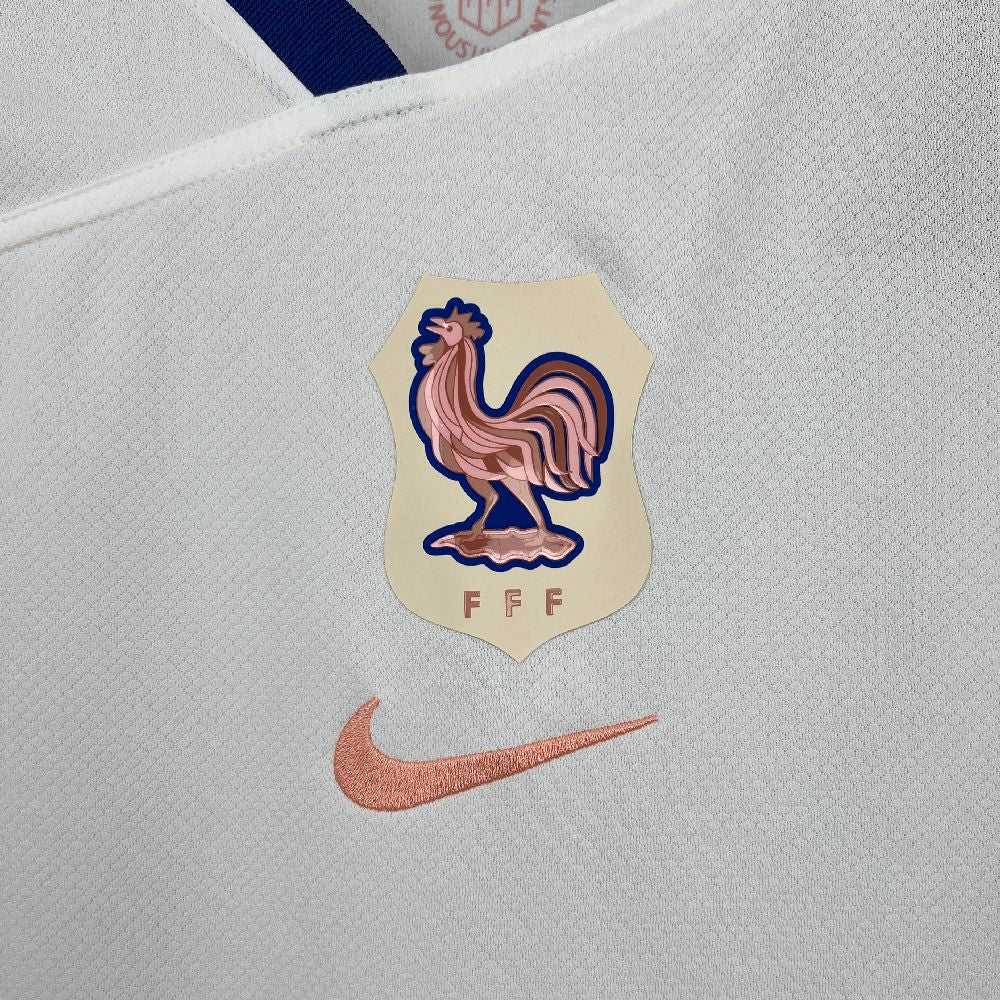 Camisa Seleção França II 2025 Branca - Versão Torcedor