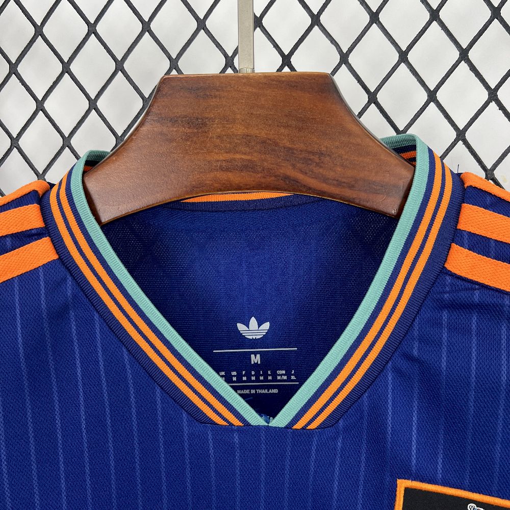 Camisa Newcastle Third 2025/26 Azul - Modelo Torcedor