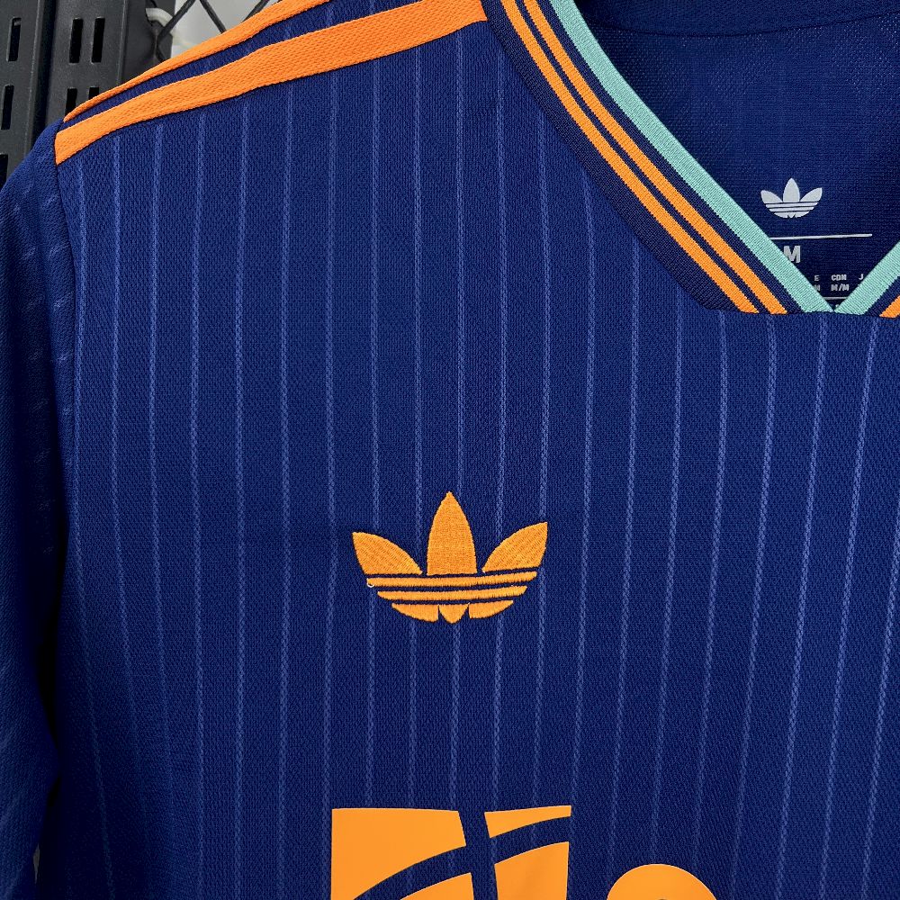 Camisa Newcastle Third 2025/26 Azul - Modelo Torcedor