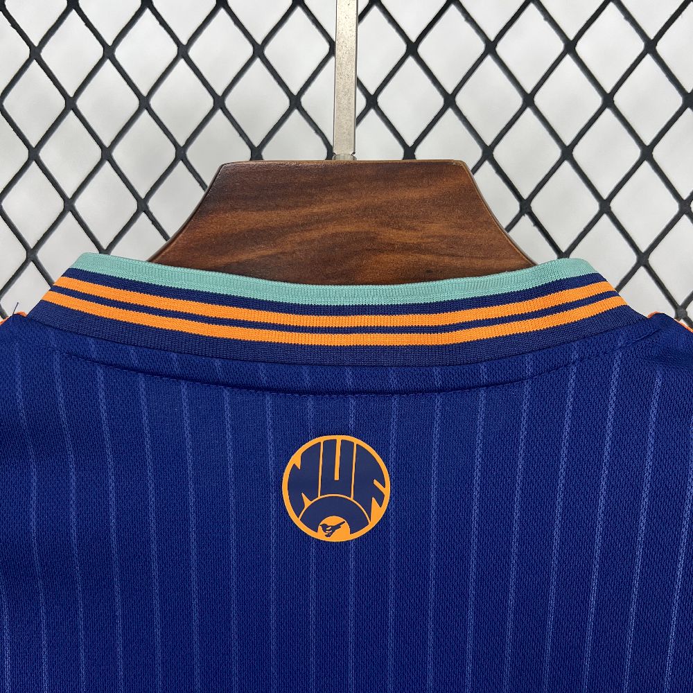 Camisa Newcastle Third 2025/26 Azul - Modelo Torcedor