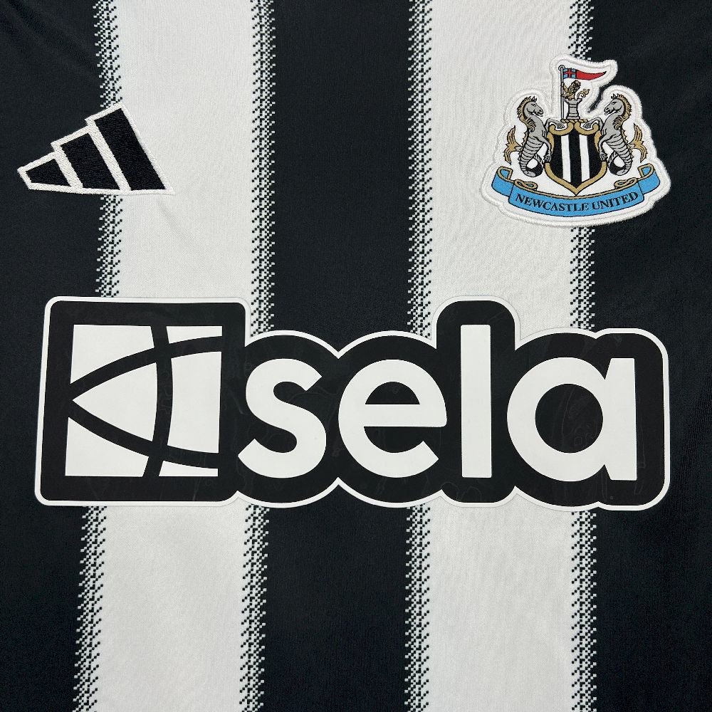 Camisa Newcastle Home 2025/26 Listrada - Modelo Torcedor
