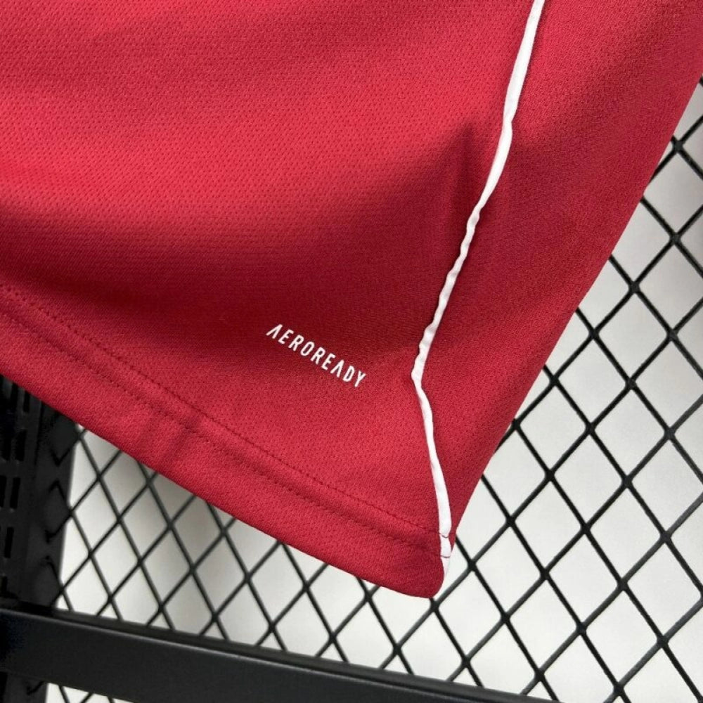 Camisa Liverpool Home 2025/26 Vermelha - Manga Longa