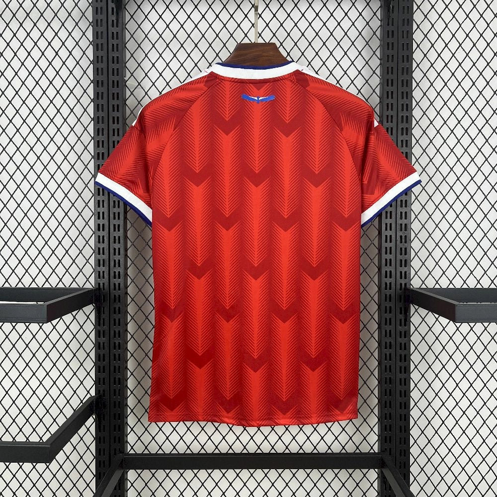 Camisa Seleção Chile Home 2025 Vermelha - Versão Torcedor