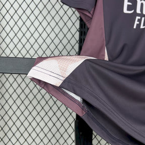 Camisa Arsenal Treino 2025/26 Roxa - Modelo Torcedor