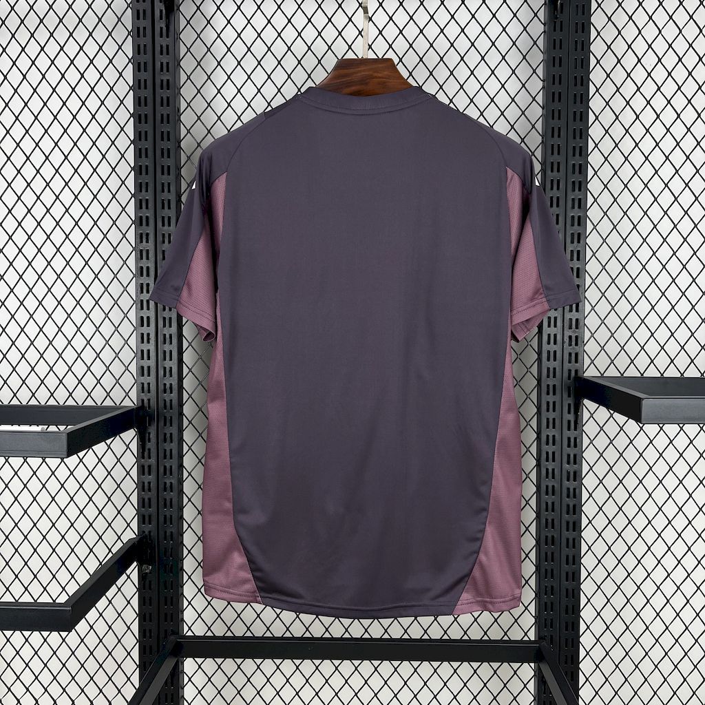 Camisa Arsenal Treino 2025/26 Roxa - Modelo Torcedor