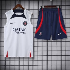 Conjunto Treino PSG 2022 Regata + Short - Versão Torcedor