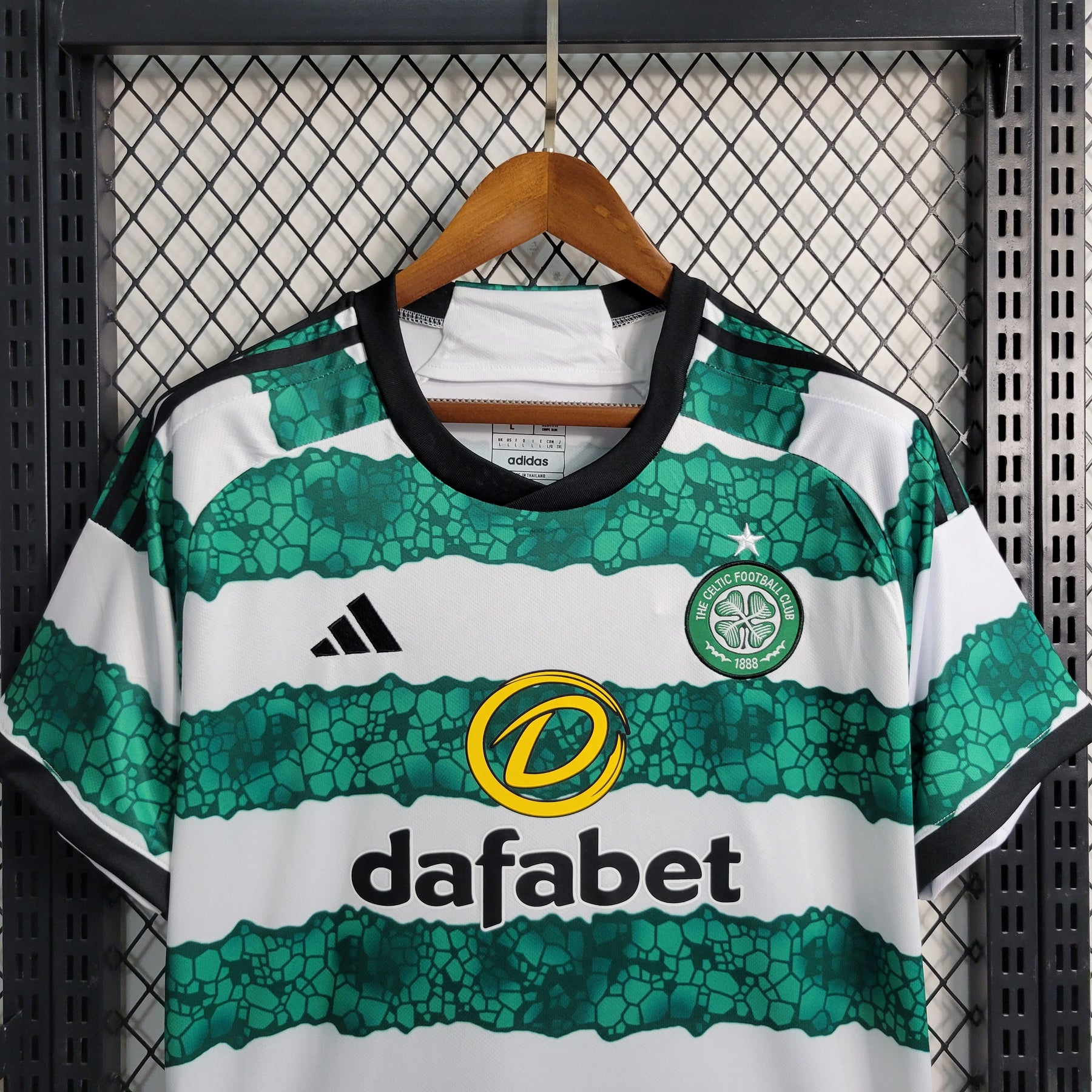 Camisa Celtic Home 2023/24 Verde e Branca - Versão Torcedor