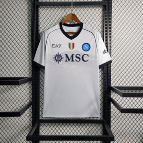 Camisa Napoli Away 2023/24 Branca - Versão Torcedor