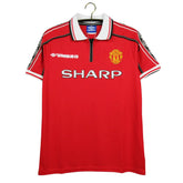 Camisa Manchester United Home 1998/99 Retrô - Vermelha