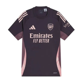 Camisa Arsenal Treino 2025/26 Roxa - Modelo Torcedor