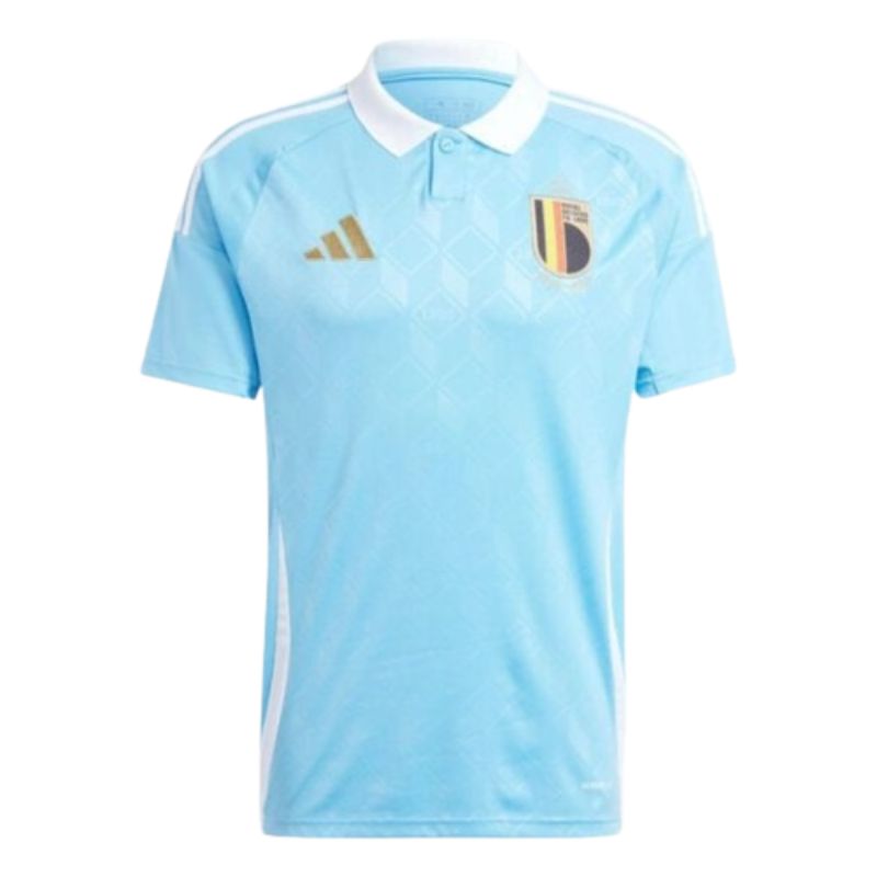 Camisa Seleção Bélgica II 2024 Azul - Versão Torcedor