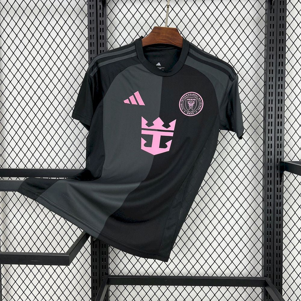 Camisa Inter Miami Away 2025/26 Preta - Modelo Torcedor