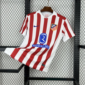 Atlético de Madrid Home 2025/26 Vermelha e Branca - Versão Torcedor