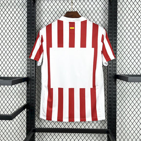 Atlético de Madrid Home 2025/26 Vermelha e Branca - Versão Torcedor