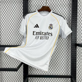 Camisa Real Madrid l 2025/26 Branca - Modelo Torcedor