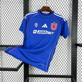 Camisa Universidade do Chile Home 2025/26 Azul - Versão Torcedor