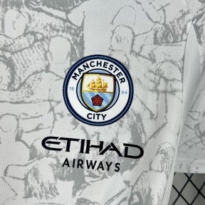 Camisa Manchester City Away 2025/26 Branca - Versão Torcedor