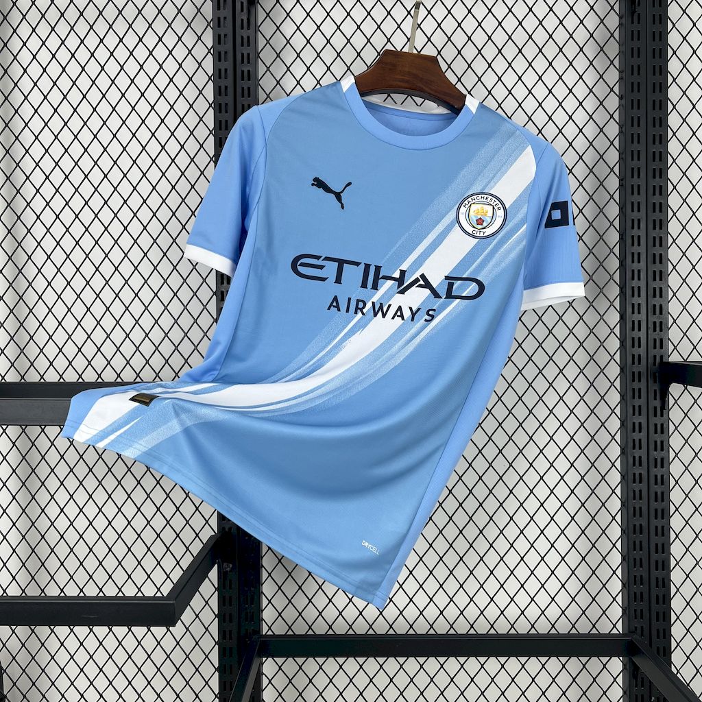 Camisa Manchester City Home 2025/26 Azul - Versão Torcedor