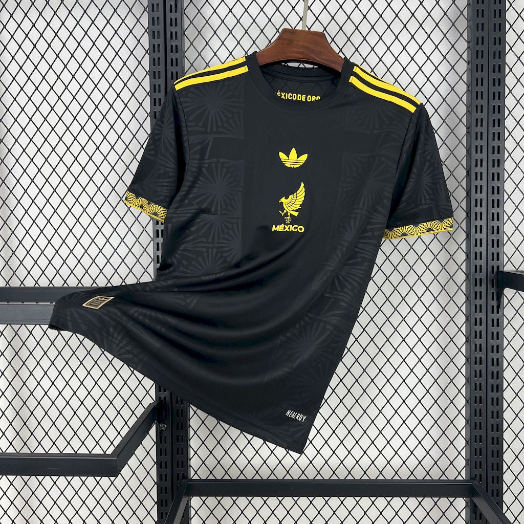 Camisa Seleção México I 2025 Preta - Versão Torcedor