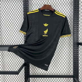 Camisa Seleção México I 2025 Preta - Versão Torcedor