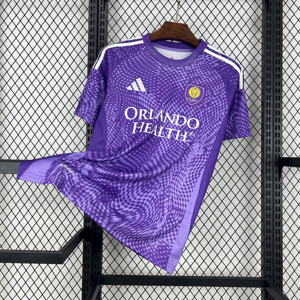 Camisa Orlando City Home 2025/26 Roxa - Modelo Torcedor