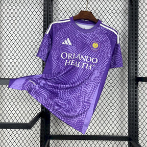 Camisa Orlando City Home 2025/26 Roxa - Modelo Torcedor