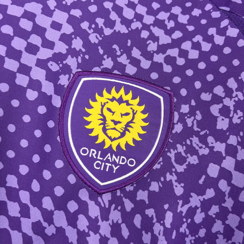 Camisa Orlando City Home 2025/26 Roxa - Modelo Torcedor