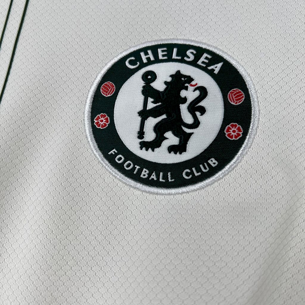 Camisa Chelsea Away 2025/26 Branca - Versão Torcedor