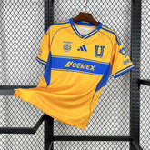 Camisa Tigres UANL 2025/26 Amarela - Versão Torcedor
