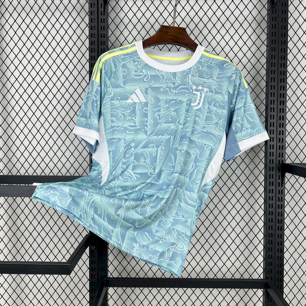 Camisa Juventus Away 2025/26 Verde - Versão Torcedor
