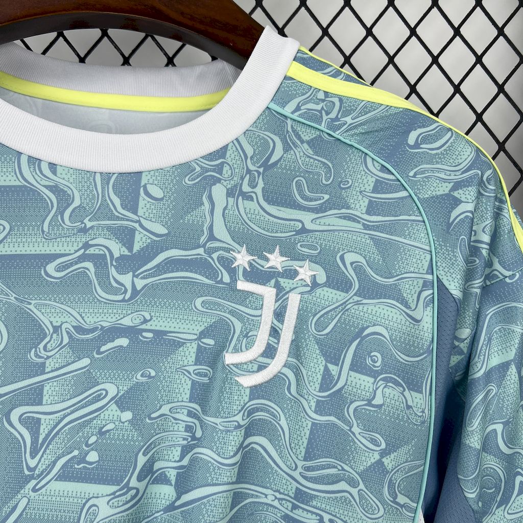 Camisa Juventus Away 2025/26 Verde - Versão Torcedor