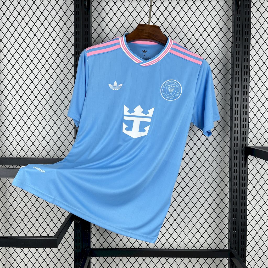 Camisa Inter Miami Third 2025/26 Azul - Modelo Torcedor