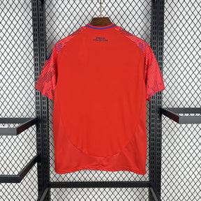 Camisa Universidade do Chile Away 2025/26 Laranja - Versão Torcedor