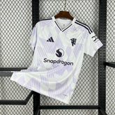 Camisa Manchester United Away 2025/26 Branca - Modelo Torcedor