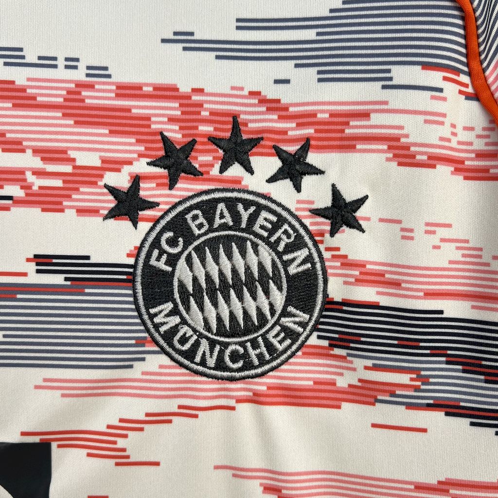 Camisa Bayern de Munique Away 2025/26 Bege - Modelo Torcedor