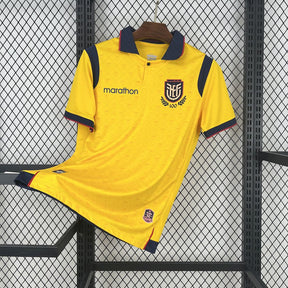 Camisa Seleção Equador I 2025 Amrela - Versão Torcedor