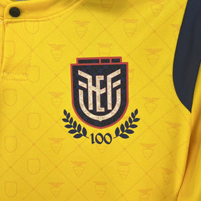 Camisa Seleção Equador I 2025 Amrela - Versão Torcedor