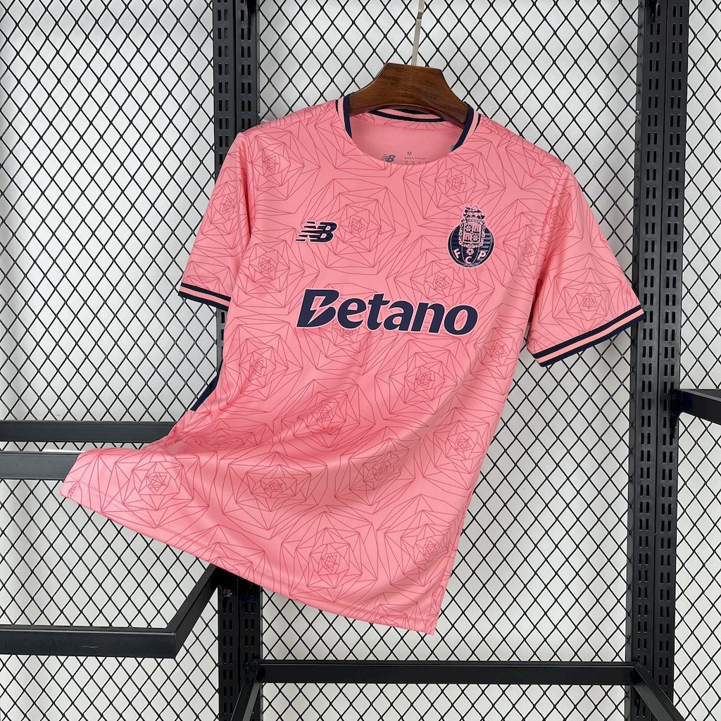 Camisa Porto lI 2025/26 Rosa - Modelo Torcedor