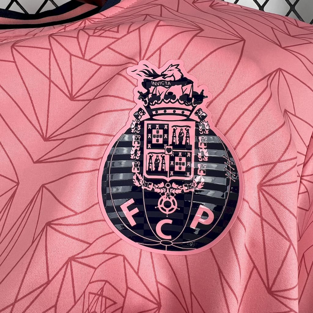 Camisa Porto lI 2025/26 Rosa - Modelo Torcedor