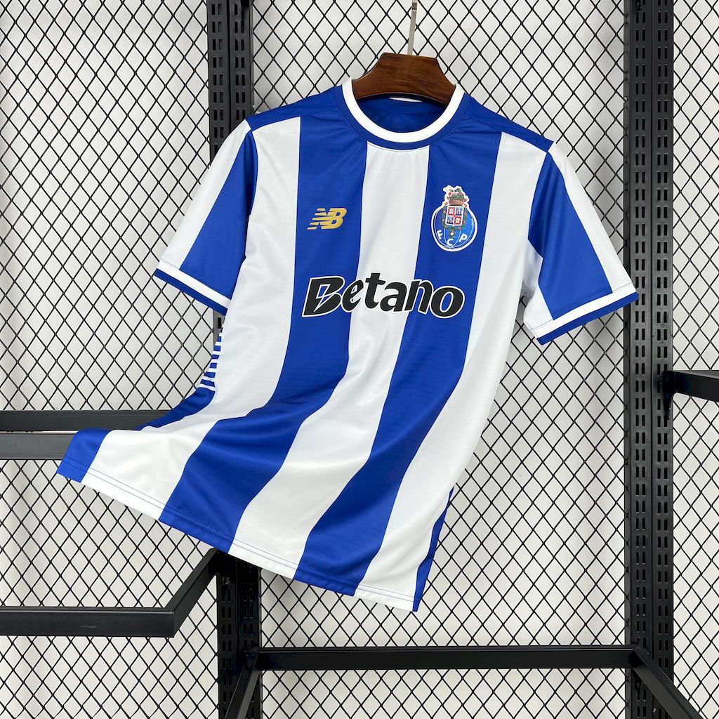 Camisa Porto l 2025/26 Azul e Branca - Modelo Torcedor