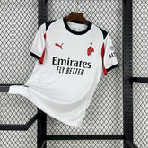 Camisa AC Milan Away 2025/26 Branca - Modelo Torcedor